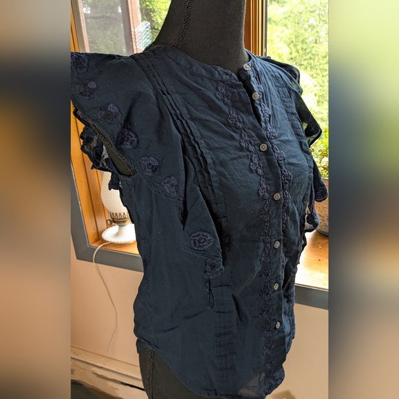 Cotton Flutter Top, J. Crew - Picture 5 of 11